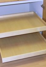 Natural Maple Melamine Pullout Box